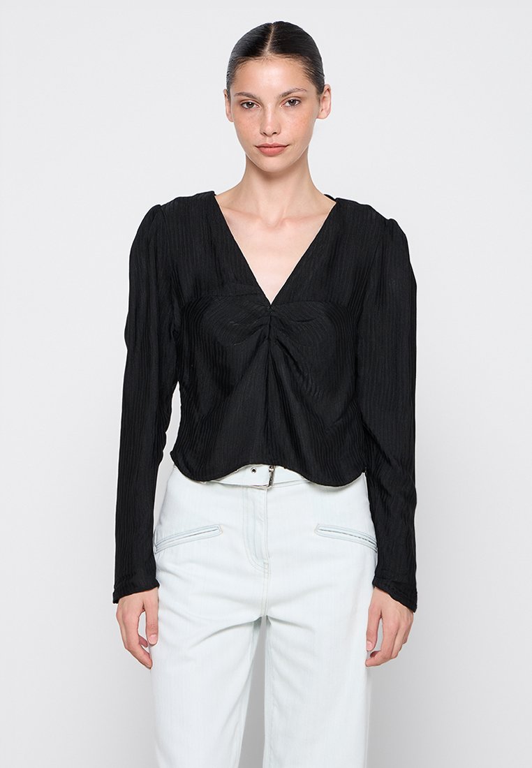 Iro Blouse zwart Iro Blouse zwart