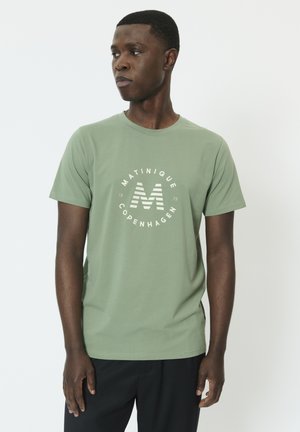 JERAMY LOGO - Tričko s potlačou - sea spray