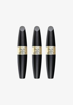 Max Factor, 3-PACK MAX FACTOR FALSE LASH EFFECT MASCARA BLACK 13,1ML - Falske øjenvipper - black