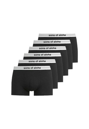 6ER PACK - Trunks - schwarz weiß