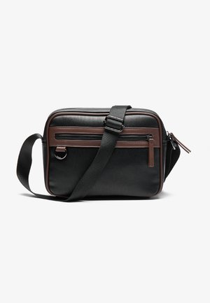 UNISEX - Skuldertasker - black/brown