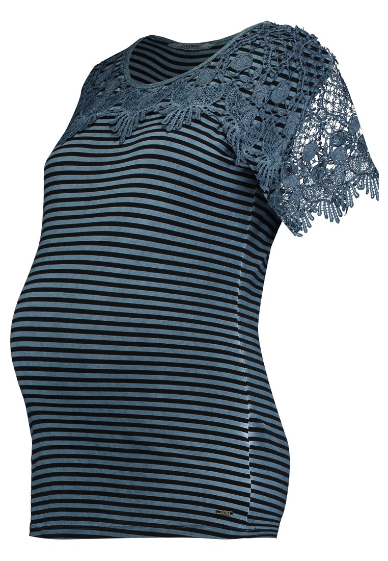 love2wait T-shirt print blauw