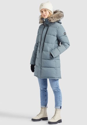 MANTEL JARVANA - Cappotto invernale - blaugrau