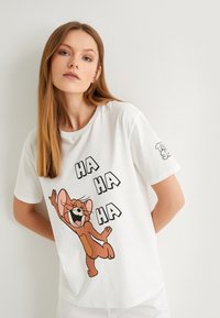 Koton LICENCED TOM AND JERRY - T-Shirt print - white