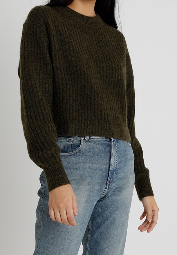 Weekday Maglione - mottled green
