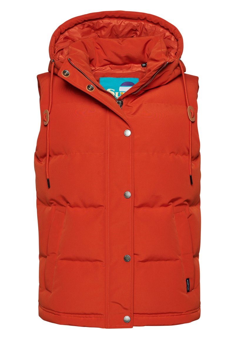 Superdry & Co Bodywarmer oranje Superdry & Co Bodywarmer oranje