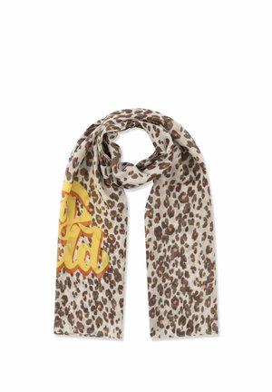 MIT LEO-PRINT - Sjaal - beige