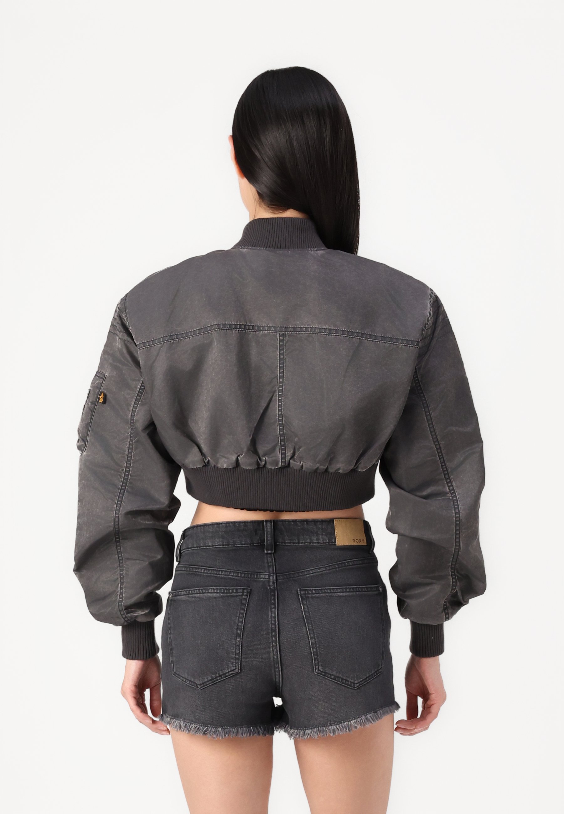 Alpha Industries VINTAGE CROPPED - Bomber Jacket - vintage