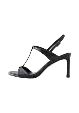 Sandalen met hoge hak - black