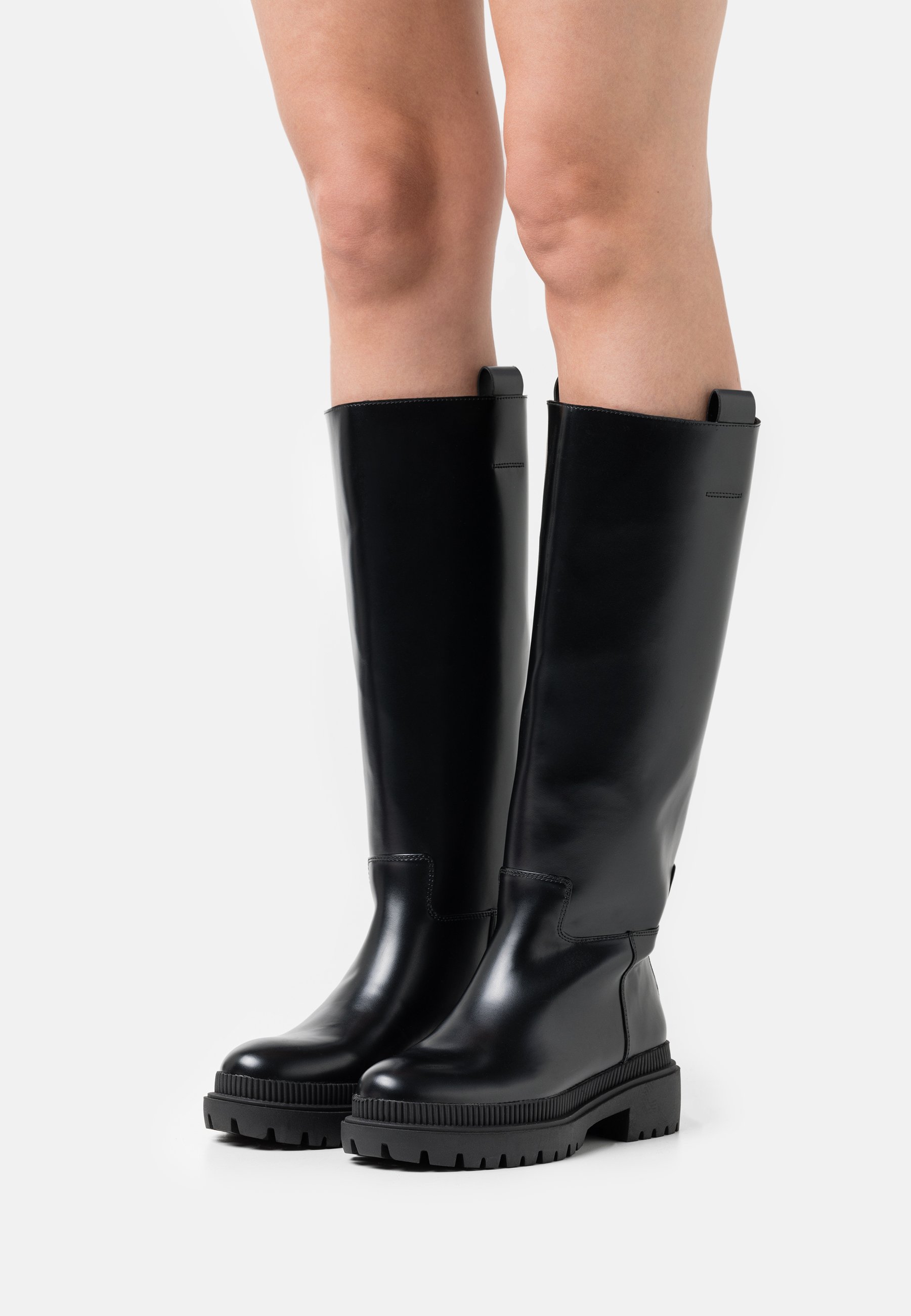 Pepe Jeans BETTLE RAIN - Stivali con plateau - black/nero - Zalando.it