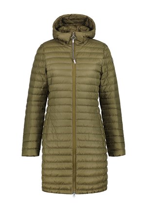 INANSAARI - Down coat - dunkel olivgrün