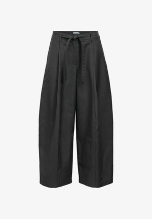 Object, TROUSERS BELTED BARREL - Trousers - gunmetal