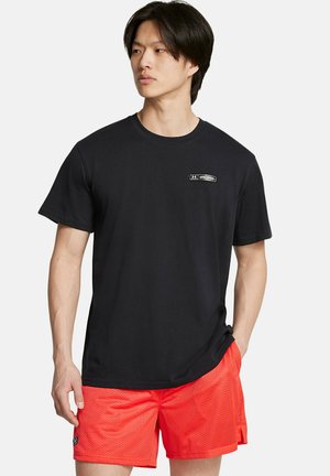 Under Armour SHORT-SLEEVE GRAPH HW LABEL SS - T-shirt basic - black