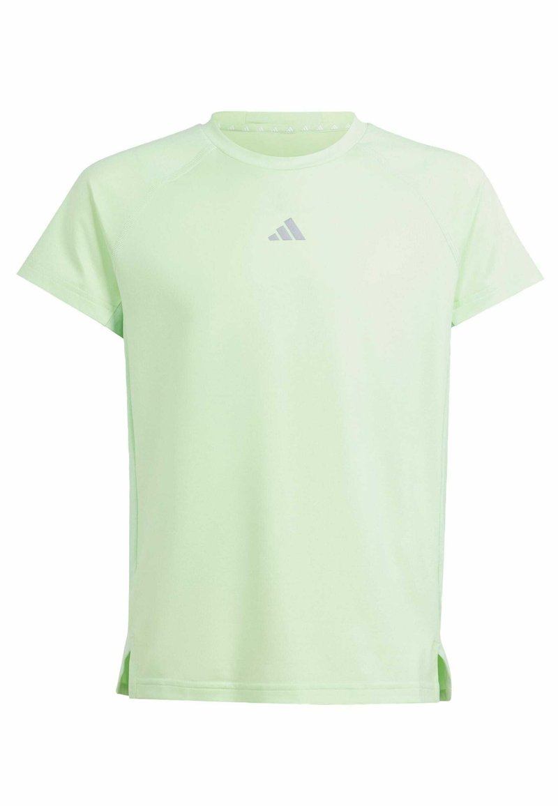 adidas Sportswear TShirt basic semi green spark reflective silver