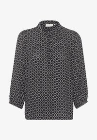 Valitud, blue gray square print