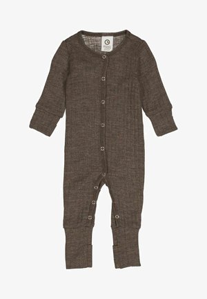 Müsli by GREEN COTTON Strampler - walnut melange