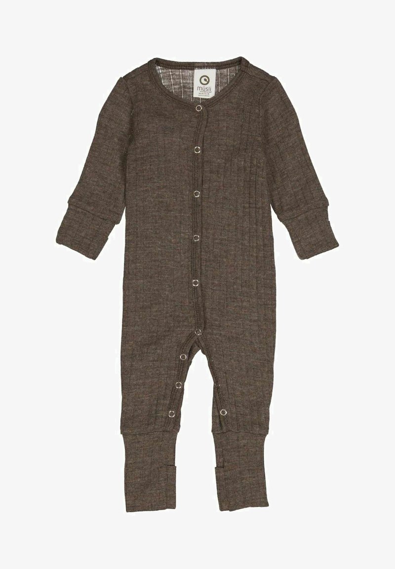 Müsli by GREEN COTTON Dupačky na spaní - walnut melange