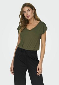 ONLY T-shirt - bas - khaki