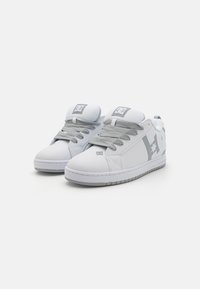 DC Shoes COURT GRAFFIK UNISEX - Obuća za skateboard - white/grey