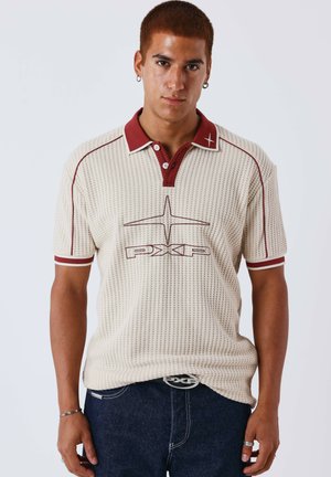 KNOCKOUT - Poloshirt - crème camel