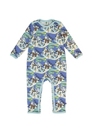 LONG-SLEEVED WITH WINTER LANDSCAPE - Pidžaamad - federal blue