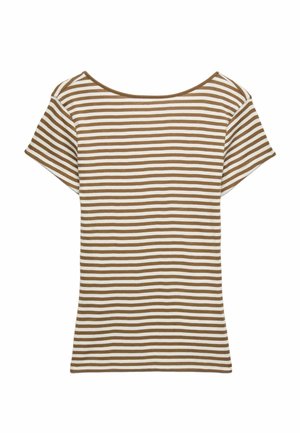 Marks & Spencer, T-Shirt print - caramel mix
