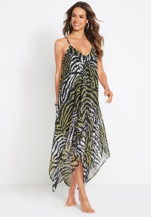 APARTES STRANDKLEID MIT MODISCHEM ANIMAL PRINT - Accessoire de plage - grün