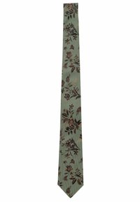 Next SLIM FIT - Krawatte - forest green