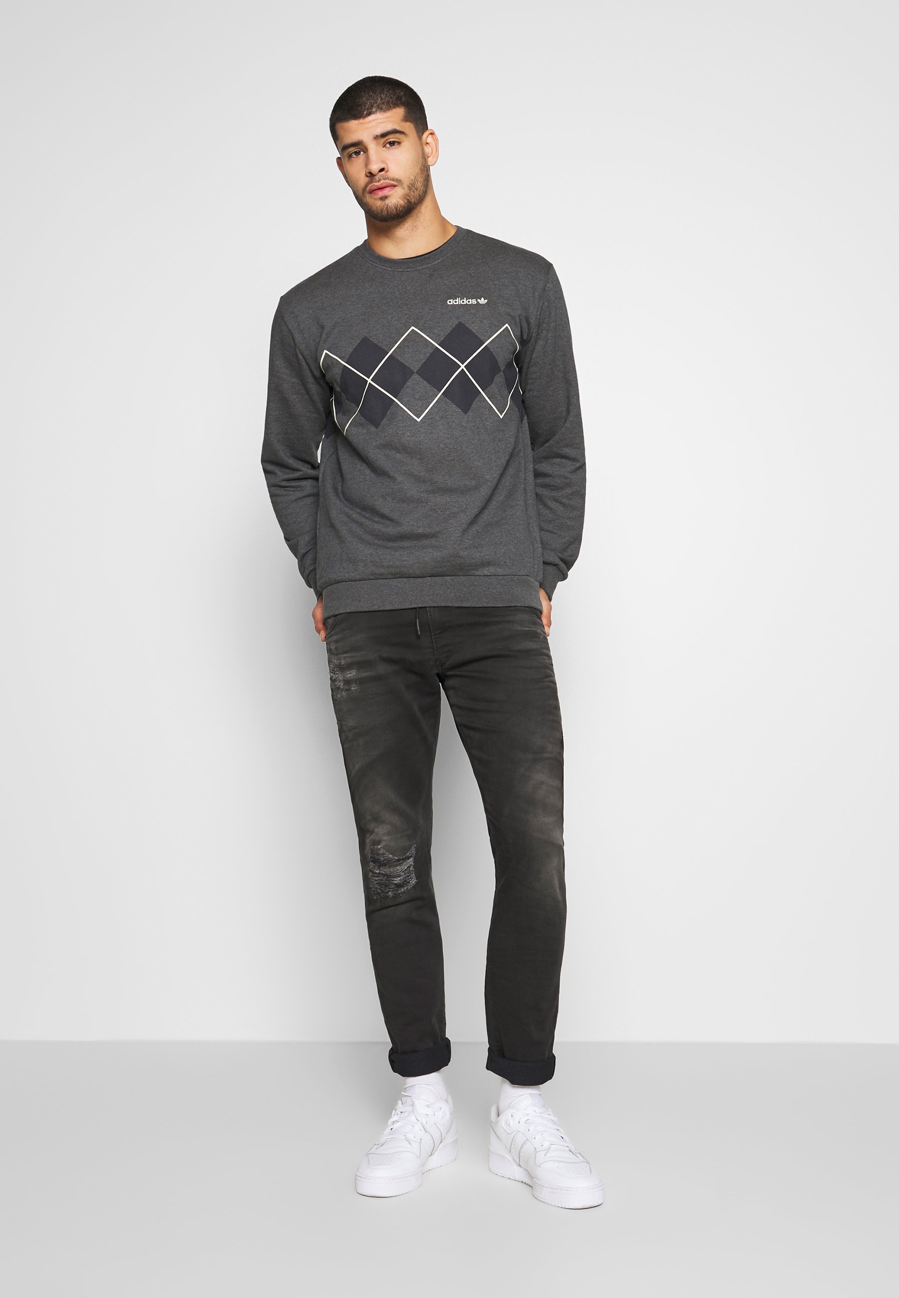 adidas argyle sweatshirt