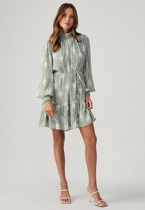 CARILA MINI - Day dress - sage plisse