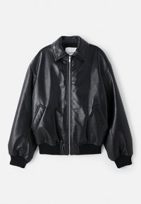 TIMUR JACKETS - Bomber tipa jaka - black/creme