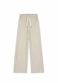 CABLE-KNIT TRACKSUIT BOTTOMS - Pantaloni de trening - sand