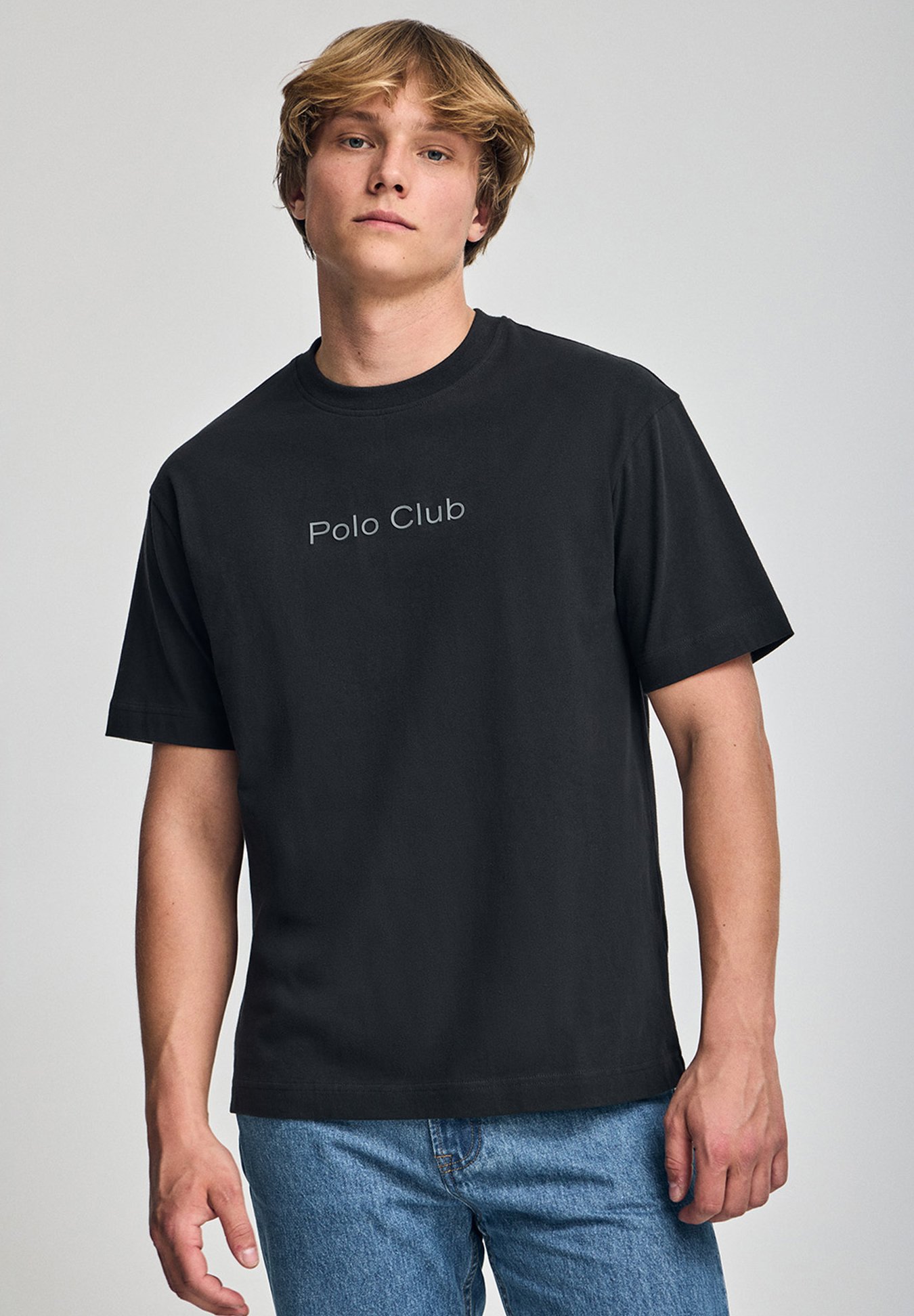 Polo Club Camiseta estampada black/negro
