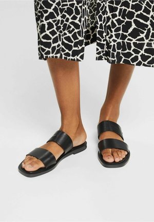 Esprit Slip-on sandaler - black