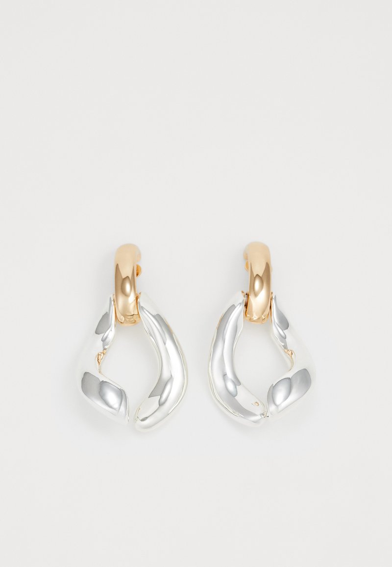 Tory Burch - WISHBONE EARRINGS - Orecchini - gold-coloured/silver-coloured, Ingrandire