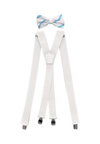 Unselected, weiß/cyan