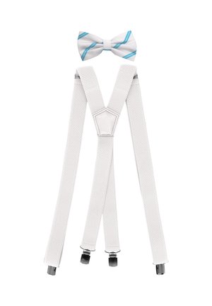 X-FORM MIT PASSENDER SET - Fliege - weiß/cyan