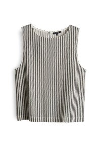 REGULAR FIT CROCHET - Top - coal blue