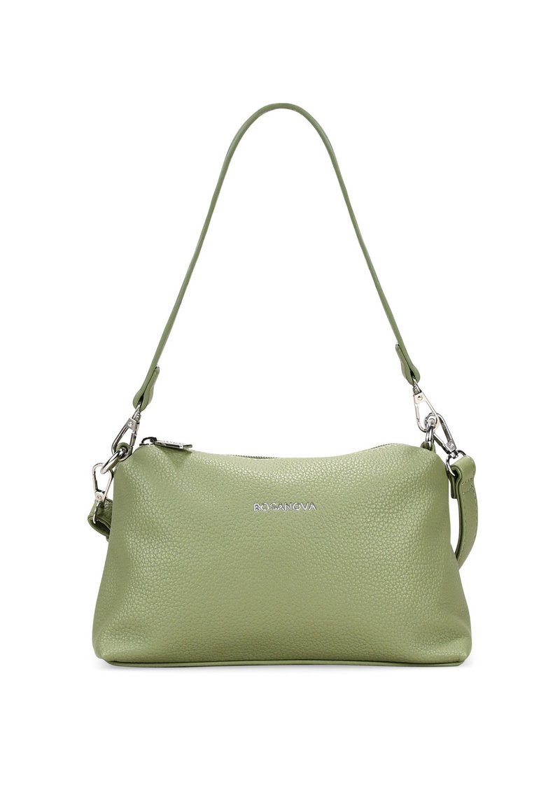 Bosanova DE HOMBRO PEQUEÑO CON CREMALLERA - Bolso de mano - verde