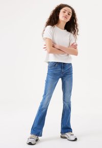 Garcia RIANNA 575 SUPERSLIM FLARED - Flared Jeans - medium used