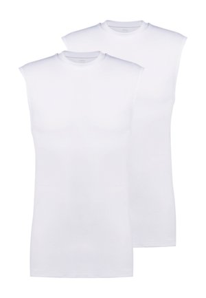 2ER PACK  - Unterhemd/-shirt - weiß