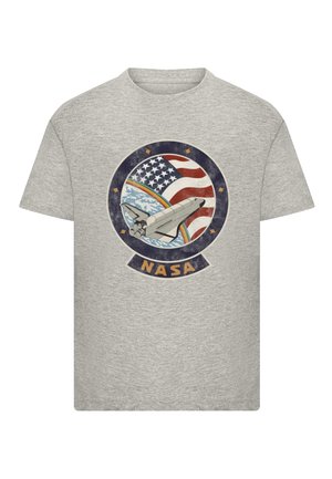 NASA - FADED  - Print T-shirt - heather grey