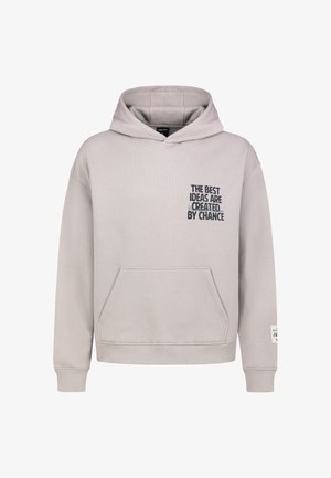 Sublevel, SUBLEVEL HOODIE OVERSIZE PRINT - Hoodie - beige