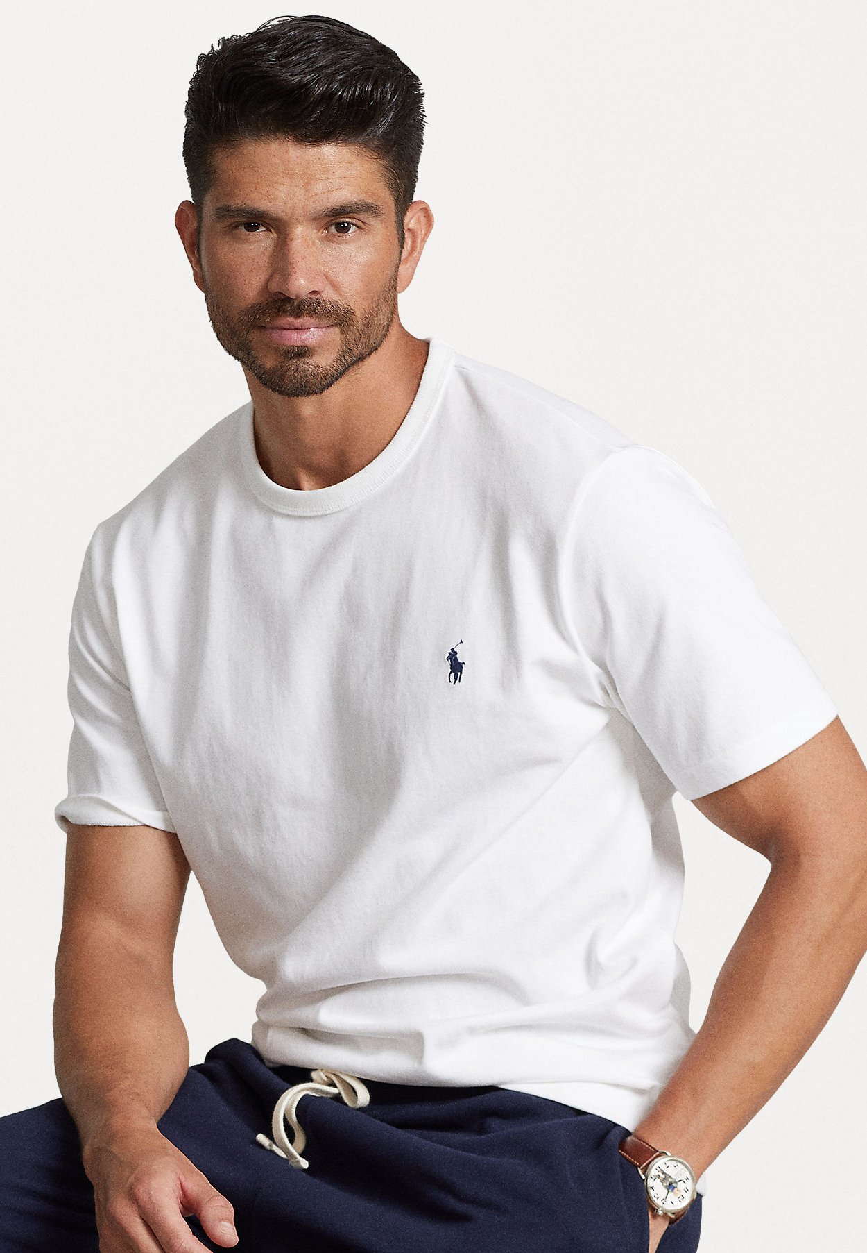 Polo Ralph Lauren Big Tall HEAVYWEIGHT JERSEY T-SHIRT Basic T