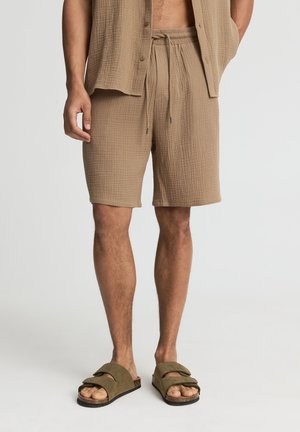Terranova, PANTALONE CORTO TINTA UNITA - Shorts - beige