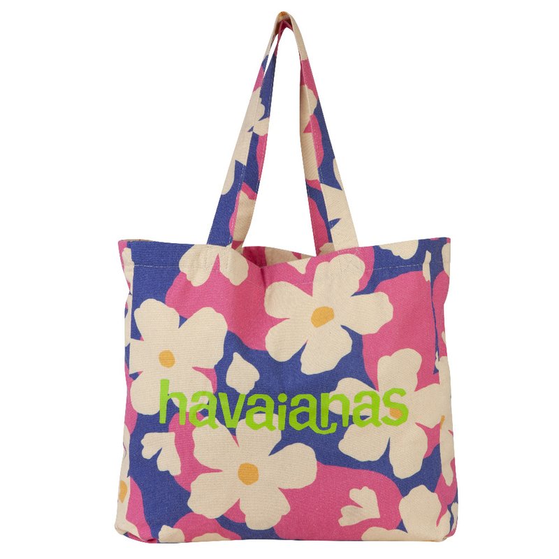 Havaianas - BEACH BAG XL UNISEX - Tote bag - blue/pink, Enlarge