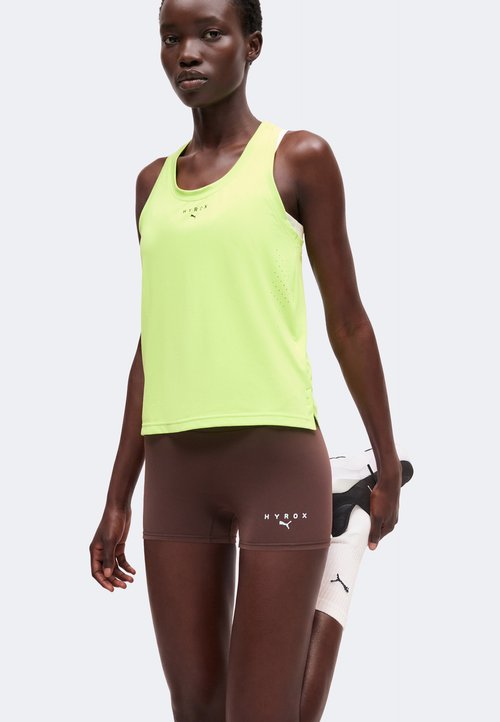 PUMA X HYROX PWRMODE TANK - Top - sunny lime — photo 4