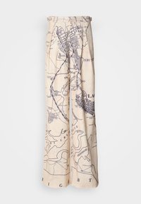 OLD LAGOS MAP TROUSERS - Bukser - cream/multicolour