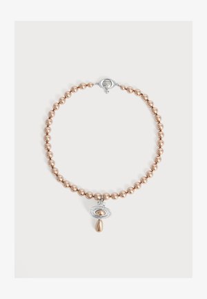 Vivienne Westwood, ONE ROW PEARL DROP CHOKER - Κολιέ - silver-coloured/bronze/gold-coloured