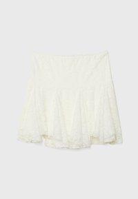 Stradivarius FITTING - A-Linien-Rock - white